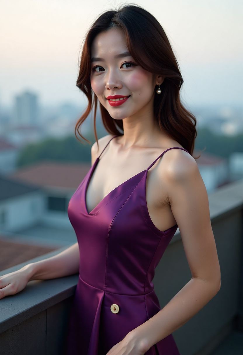 清迈尼曼路巷口的浅灰蓝墙